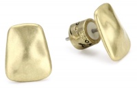 Kenneth Cole New York Gold Hammered Metal Stud Earrings Kenneth Cole New York Gold Hammered Metal Stud Earrings