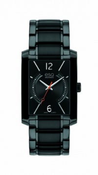ESQ Movado Men's 07301411 esq SYNTHESIS tm Rectangular Black Ion-Plated Watch ESQ Movado Men's 07301411 esq SYNTHESIS tm Rectangular Black Ion-Plated Watch