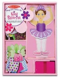 Nina Ballerina Magnetic Dress Up - (Child) Nina Ballerina Magnetic Dress Up - (Child)