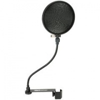 Talent PF-1 6 Clamp-On Microphone Pop Filter 6 dia. Talent PF-1 6 Clamp-On Microphone Pop Filter 6 dia.