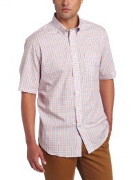 Nautica Men's Short Sleeve Poplin Glenplaid Woven Nautica Men's Short Sleeve Poplin Glenplaid Woven