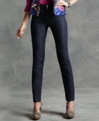 A smooth dark wash and slimming straight fit make this petite pair of jeans from Charter Club indispensable! Pair with a variety of tops, tees and blouses to create a variety of looks. A smooth dark wash and slimming straight fit make this petite pair of jeans from Charter Club indispensable! Pair with a variety of tops, tees and blouses to create a variety of looks.