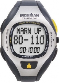 Timex Ironman T5F001 Unisex 100-Lap Target Trainer Heart Rate Monitor Watch