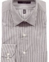 Geoffrey Beene Fitted Dress Shirt - Charcoal Stripe