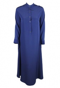 Maison Martin Margiela womens button placket batwing long dress Maison Martin Margiela womens button placket batwing long dress