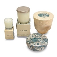 Inspired by traditional Japanese Floral motifs. These candles are a combination of beauty and elegance. Available in Champaca Bloom and Fern, French Cade and Lavender, and Capri Fig Frangipani. Inspired by traditional Japanese Floral motifs. These candles are a combination of beauty and elegance. Available in Champaca Bloom and Fern, French Cade and Lavender, and Capri Fig Frangipani.