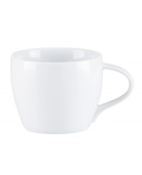 Feature modern elegance on your menu with the Classic Fjord cup. Dansk serves up glossy white porcelain in a fluid shape that keep tables looking totally fresh. Feature modern elegance on your menu with the Classic Fjord cup. Dansk serves up glossy white porcelain in a fluid shape that keep tables looking totally fresh.