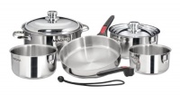 Magma Nestable Stainless Steel Cookware (Set of 10) Magma Nestable Stainless Steel Cookware (Set of 10)