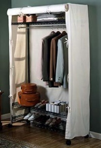 InterMETRO Natural Cotton Canvas Cover (Storage Unit Sold Seperately) InterMETRO Natural Cotton Canvas Cover (Storage Unit Sold Seperately)