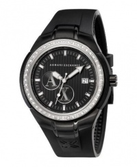 Armani Exchange Crystal Accents Black Dial Women's watch #AX5014 Armani Exchange Crystal Accents Black Dial Women's watch #AX5014
