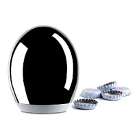 Alessi pop-up bottle cap remover. With a nod to the space age but firmly rooted in simplicity, this everyday kitchen and bar utensil gets a thoroughly modern makeover thanks to an incomparably hip design and a pressurized opening mechanism that makes removing bottle caps a snap. Alessi pop-up bottle cap remover. With a nod to the space age but firmly rooted in simplicity, this everyday kitchen and bar utensil gets a thoroughly modern makeover thanks to an incomparably hip design and a pressurized opening mechanism that makes removing bottle caps a snap.