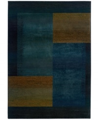 Dominated by soothing shades of blue, this Sphinx area rug utilizes cool blocks of textured color to deliver modern style to any home. Made from soft polypropylene for superb durability. Dominated by soothing shades of blue, this Sphinx area rug utilizes cool blocks of textured color to deliver modern style to any home. Made from soft polypropylene for superb durability.