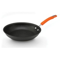 Rachael Ray Hard Anodized II Nonstick Dishwasher Safe 12-1/2-Inch Skillet, Orange Rachael Ray Hard Anodized II Nonstick Dishwasher Safe 12-1/2-Inch Skillet, Orange