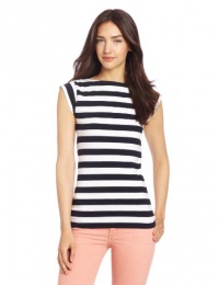 French Connection Women's Stretch Stripe Top French Connection Women's Stretch Stripe Top