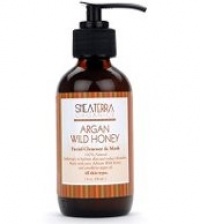 Shea Terra Organics - Argan Wild Honey Facial Cleanser & Mask 4 oz.