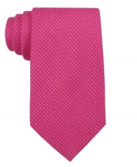 Rev up your work wardrobe with this vivid tie from Donald Trump. Rev up your work wardrobe with this vivid tie from Donald Trump.