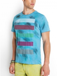 GUESS Hart Multi-Powder Crewneck Tee GUESS Hart Multi-Powder Crewneck Tee
