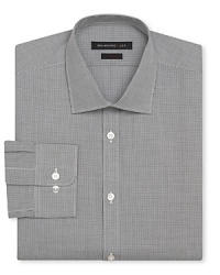 John Varvatos Star USA Mini-Check Dress Shirt - Contemporary Fit John Varvatos Star USA Mini-Check Dress Shirt - Contemporary Fit