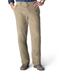 Khakis climb up a notch with these classic-fit Dockers corduroy pants made to mix and match with almost anything. Khakis climb up a notch with these classic-fit Dockers corduroy pants made to mix and match with almost anything.