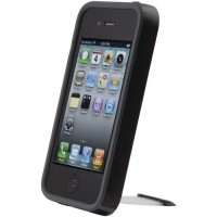 Speck CandyShell View Phone Case for iPhone 4, Fits Verizon and AT&T Models - 1 Pack - Retail Packaging - Batwing Black Speck CandyShell View Phone Case for iPhone 4, Fits Verizon and AT&T Models - 1 Pack - Retail Packaging - Batwing Black