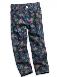GUESS Kids Girls Little Girl Daredevil Skinny Floral Jean, PRINT (6) GUESS Kids Girls Little Girl Daredevil Skinny Floral Jean, PRINT (6)