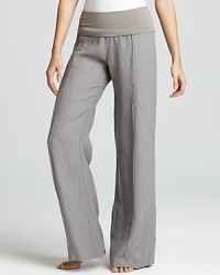 Fresh Laundry Pants - Foldover Linen Fresh Laundry Pants - Foldover Linen