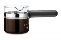 Medelco 4 Cup Universal Glass Espresso Replacement Carafe, Black Medelco 4 Cup Universal Glass Espresso Replacement Carafe, Black