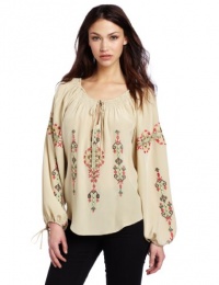 Parker Women's Boho Top, Bone, Medium Parker Women's Boho Top, Bone, Medium