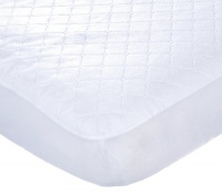 Carter's Keep Me Dry Fitted Quilted 4-Ply Crib Pad, White Carter's Keep Me Dry Fitted Quilted 4-Ply Crib Pad, White