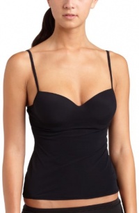 Hanro Women's Sensual Padded Bra Camisole,Black,32B Hanro Women's Sensual Padded Bra Camisole,Black,32B