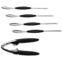 Oxo Good Grips 5-Piece Seafood Cracker Set Oxo Good Grips 5-Piece Seafood Cracker Set