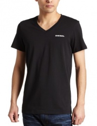 Diesel Men's Michael V-Neck T-Shirt,Black,Small Diesel Men's Michael V-Neck T-Shirt,Black,Small