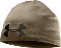 Men's Solid Active Beanie Headwear by Under Armour Men's Solid Active Beanie Headwear by Under Armour