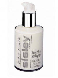 A unique, non-oily, synergistic complex of specially selected natural plant extracts helps protect skin against environmental pollution, irritants and weather extremes. Light nighttime emulsion absorbs quickly. Suitable for all skin types. Imported from France. 4.2 oz. 