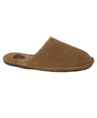 Get out of bed and treat your feet with your comfort companions, these L.B. Evans slippers for men. With its indoor/outdoor sole, this pair of men's house shoes is ideal for a variety of tasks, but mainly lounging in sublime bliss. Get out of bed and treat your feet with your comfort companions, these L.B. Evans slippers for men. With its indoor/outdoor sole, this pair of men's house shoes is ideal for a variety of tasks, but mainly lounging in sublime bliss.