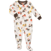 Carter's Boys Constuction Fleece Footed Blanket Sleeper Pajamas (4T) Carter's Boys Constuction Fleece Footed Blanket Sleeper Pajamas (4T)