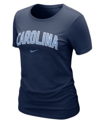 Keep your team pride on display with this NCAA North Carolina Tar Heels t-shirt from Nike. Keep your team pride on display with this NCAA North Carolina Tar Heels t-shirt from Nike.