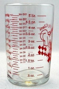Anchor Hocking 5-Ounce Measuring Glass, Small Anchor Hocking 5-Ounce Measuring Glass, Small