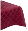 Lenox Laurel Leaf 70-by-144-Inch Oblong / Rectangle Tablecloth, Cranberry