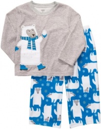 Carter's Toddler Boys Microfleece 2 Pc Polar Bears Pajama Set Carter's Toddler Boys Microfleece 2 Pc Polar Bears Pajama Set
