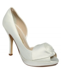 Caparros' Baldwin evening platform pumps put the perfect finishing touches on your most glamourous night-on-the-town outfit. Caparros' Baldwin evening platform pumps put the perfect finishing touches on your most glamourous night-on-the-town outfit.