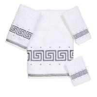 Avanti Premier Athena 4-Piece Towel Set, White Avanti Premier Athena 4-Piece Towel Set, White