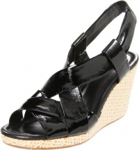 Cole Haan Women's Air Dinah 85 Wedge Sandal,Black Patent,8 B US Cole Haan Women's Air Dinah 85 Wedge Sandal,Black Patent,8 B US