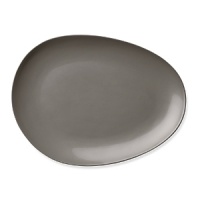 Borrowing from nature, this platter has a highly glossed surface and unusual contours, creating an interesting silhouette - a DVF signature - on the table. Borrowing from nature, this platter has a highly glossed surface and unusual contours, creating an interesting silhouette - a DVF signature - on the table.