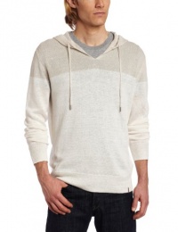 Calvin Klein Sportswear Men's Color Blocked Linen Hooded Sweater Calvin Klein Sportswear Men's Color Blocked Linen Hooded Sweater