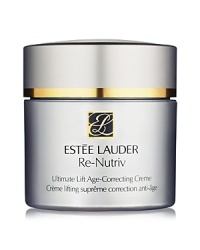 Give your skin the ultimate lift. Estée Lauder Ultimate Lift Age-Correcting Crème's ultimate repair formula infuses your skin with intense hydration for lifting, firming and perfecting your skin's appearance like never before. Includes the multi-patented Life Re-Newing Molecules, plus advanced energy boosters and black tourmaline to aid skin's natural collagen production. Give your skin the ultimate lift. Estée Lauder Ultimate Lift Age-Correcting Crème's ultimate repair formula infuses your skin with intense hydration for lifting, firming and perfecting your skin's appearance like never before. Includes the multi-patented Life Re-Newing Molecules, plus advanced energy boosters and black tourmaline to aid skin's natural collagen production.