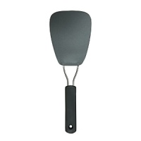 OXO International's GOOD GRIPS Large Nylon Flexible Turner is perfect for flipping fragile foods while keeping them intact. The head is large enough to accommodate fish filets, omelets, crepes and more. The flexible nylon head slides easily beneath foods in sauté pans or on cookie sheets and is heat resistant to 400°F. OXO International's GOOD GRIPS Large Nylon Flexible Turner is perfect for flipping fragile foods while keeping them intact. The head is large enough to accommodate fish filets, omelets, crepes and more. The flexible nylon head slides easily beneath foods in sauté pans or on cookie sheets and is heat resistant to 400°F.