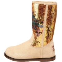 Ed Hardy Sequined Iceland Boot for Women - Tan Ed Hardy Sequined Iceland Boot for Women - Tan