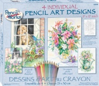 Dimensions Needlecrafts Paintworks/Pencil by Number, Flower and Pets Variety Pack Dimensions Needlecrafts Paintworks/Pencil by Number, Flower and Pets Variety Pack