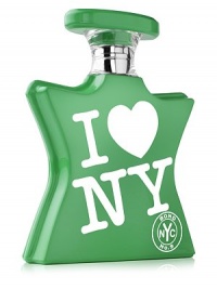 I Love New York for Earth Day is an easy-to-wear, easy-to-love fragrance. When it comes to being green, New York State is way ahead of the game. Bond No. 9 knew, and to celebrate the state's environmental smarts, they've designed this fresh, green, metro-sophisticated eau de parfum. Top notes: tangerine, lush orchid, and orange flower water. middle notes: tuberose, muguet, orris bottom notes: musk, amber, oakmoss, sandlewood I Love New York for Earth Day is an easy-to-wear, easy-to-love fragrance. When it comes to being green, New York State is way ahead of the game. Bond No. 9 knew, and to celebrate the state's environmental smarts, they've designed this fresh, green, metro-sophisticated eau de parfum. Top notes: tangerine, lush orchid, and orange flower water. middle notes: tuberose, muguet, orris bottom notes: musk, amber, oakmoss, sandlewood